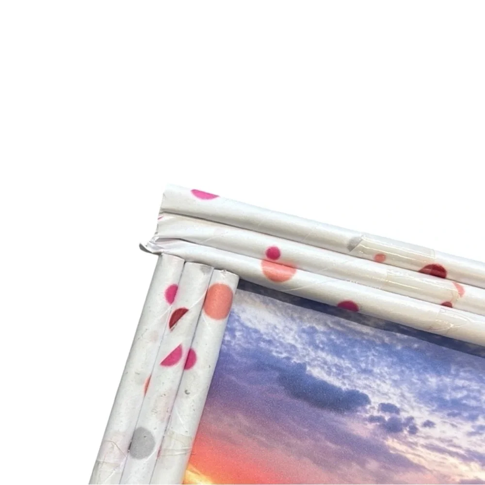 Handmade Spring Photo With Attached Frame